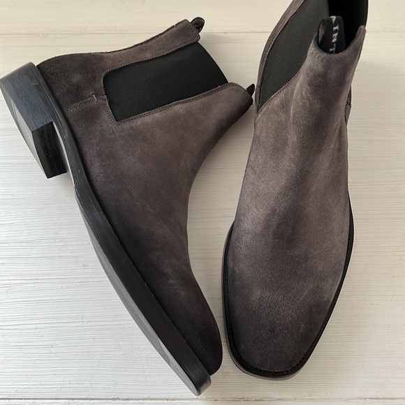 ALLSAINTS men’s Chelsea suede boots - Picture 6 of 9